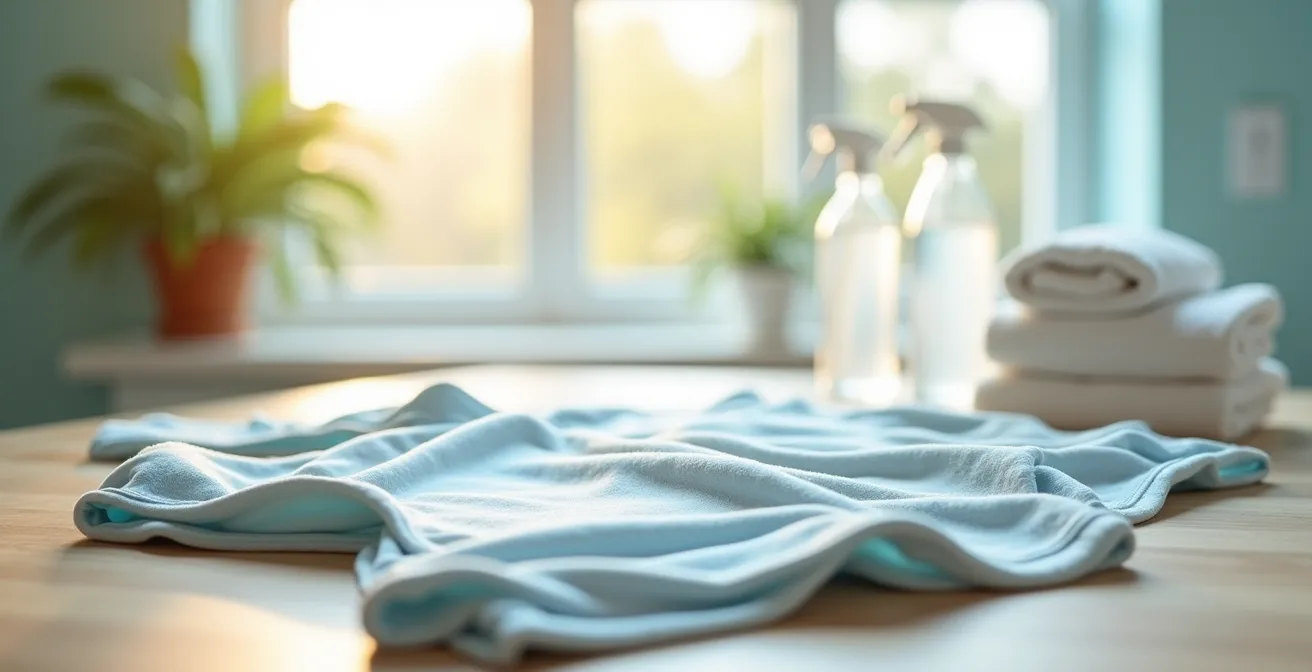 Hygienischer Reinigungsprozess für Second-Hand Sportkleidung